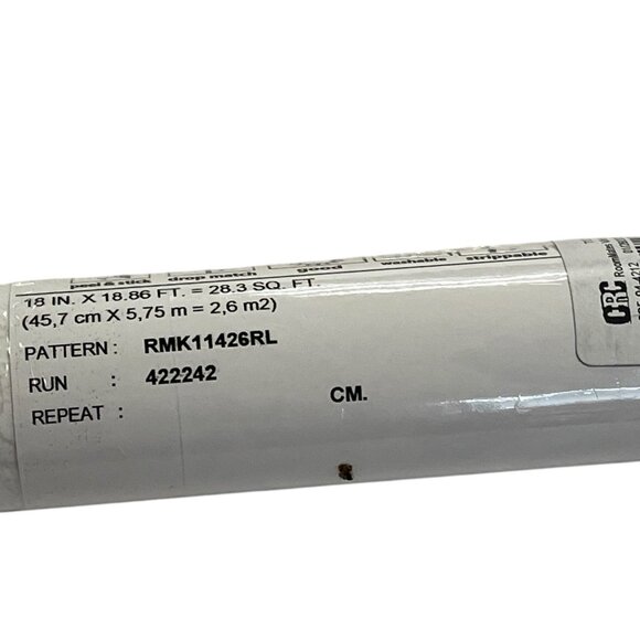 RoomMates Peel Stick Wallpaper Vintage Floral Botanical Vinyl Accent Wall 28.3 F - Picture 14 of 14